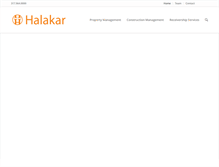 Tablet Screenshot of halakardevelopment.com